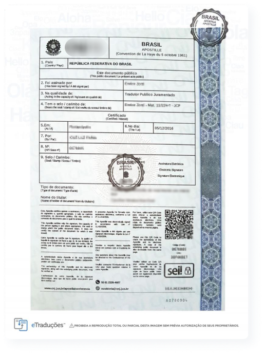 O que é Apostilamento de Haia?